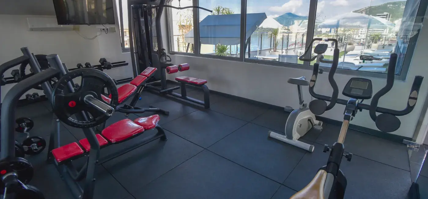 GYM view of Hotel La Mer Budva, Petrovac